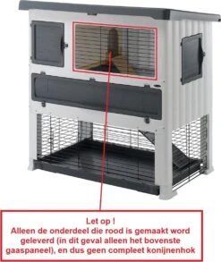 Ferplast Grand Lodge 140 Konijnenhok Onderdeel Draad Raster