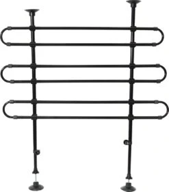 Verstelbaar Autorek Bagagerek – En Hondenrek Vloer Montage – Medium