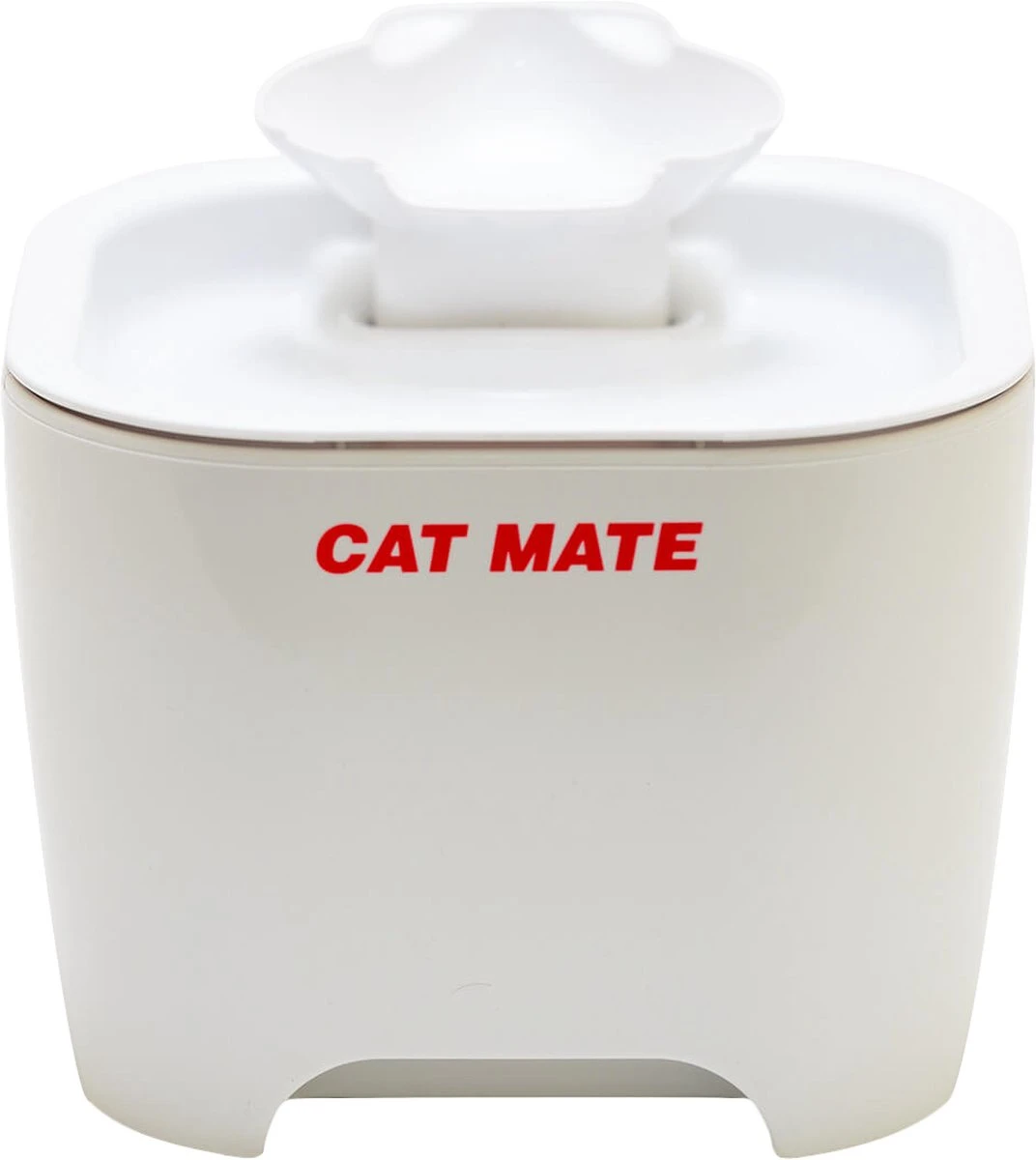 Cat Mate – Drinkfontein – Wit – 19 X 19 X 18 Cm