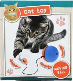 Katten Speelgoed – Bewegende Bal – Kattenspeelgoed – Kattenspeeltjes Intelligentie – Kattenspeeltjes Elektrisch – Kattenspeeltje Interactief