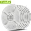 Petloverz Drinkfontein Filters – Navulling Set – 6 Stuks – Voor Katten En Honden