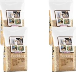 Versele-Laga Wood Bedding Beukenhout No. 6 – Vogelbodembedekking – 4 X 5 Kg