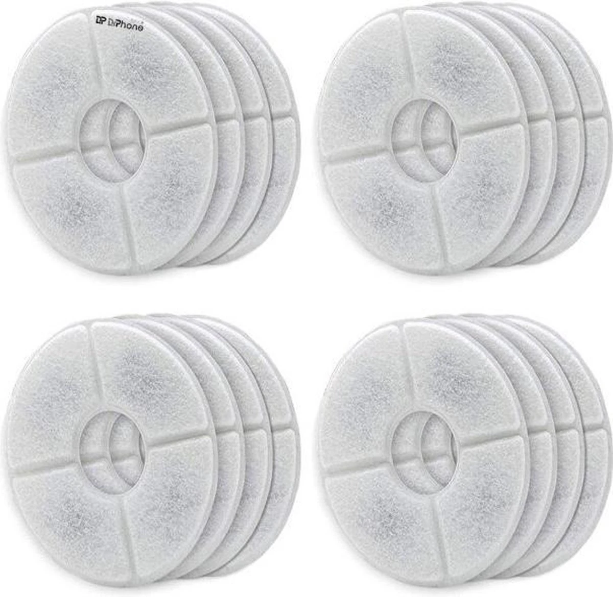 DrPhone AluPet Filter – Drinkfontein Filters – Navulling Set: 12 Stuks – Voor Katten En Honden (9 Maanden)