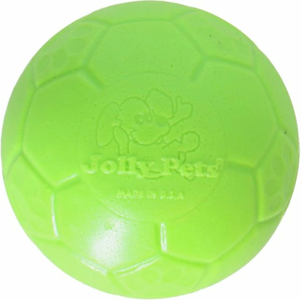Jolly Pets Jolly Soccer Ball – Honden Speelgoed – Hondenbal Met Appelgeur – Jollyflex Stevig Kunststof – Drijvend Hondenspeeltje – Hondenvoetbal – Hondenspeeltjes Voor Lang Speelplezier – Ø20cm – Groen 1 Jolly Pets Jolly Soccer Ball – Honden Speelgoed – Hondenbal Met Appelgeur – Jollyflex Stevig Kunststof – Drijvend Hondenspeeltje – Hondenvoetbal – Hondenspeeltjes Voor Lang Speelplezier – Ø20cm – Groen