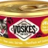 Voskes Kattenvoer Nat Tonijn Met Geelstaart – 24x 85gr – Voordeelverpakking
