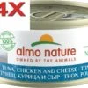 Almo Nature HFC – Kattenvoer – Tonijn, Kip & Kaas – 24x70gr