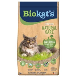 Biokat’s Natural Care Kattenbakvulling – 2 X 30 L