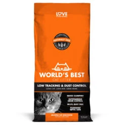 2×12,7kg World’s Best Cat Litter Low-Tracking Kattenbakvulling Kat