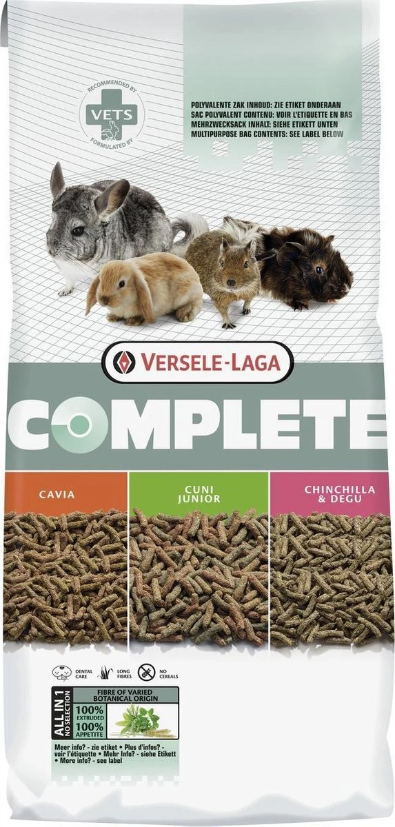Versele-Laga Complete Cavia – 8 Kg 1 Versele-Laga Complete Cavia – 8 Kg
