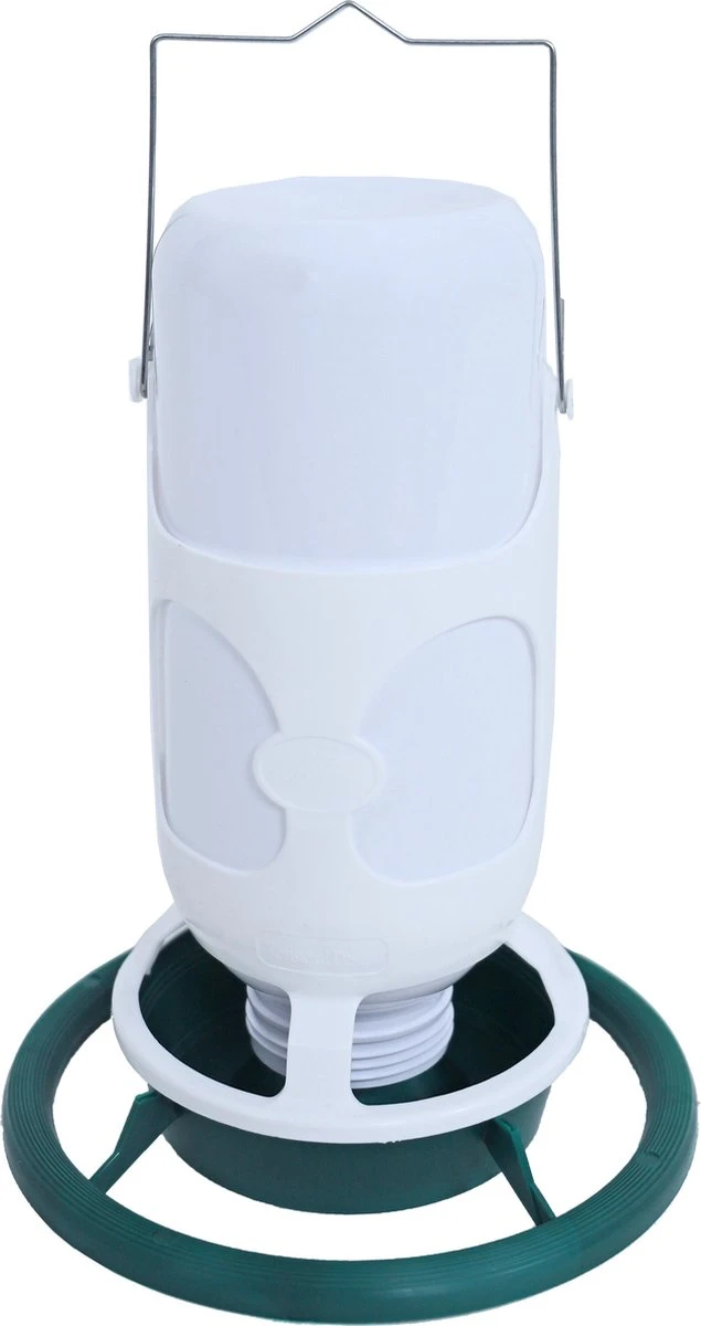 Fauna Flesautomaat Met Plastic Pot Groen/wit, 1 Liter