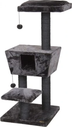 Ebi Trend New Jersey Krabpaal – 48 X 48 X 114 Cm – Grijs