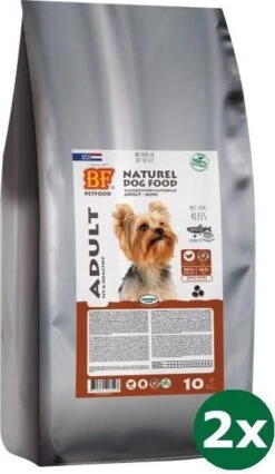 2×10 Kg Biofood Adult Small Breed Hondenvoer