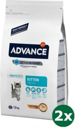 Advance Kitten Kattenvoer 2x 1,5 Kg