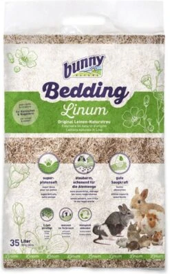 Bunny Nature Bedding Linum – Bodembedekking – 35L