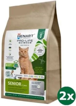 Henart Insect Cat Senior With Hem Eggshell Membrane Kattenvoer 2x 3 Kg