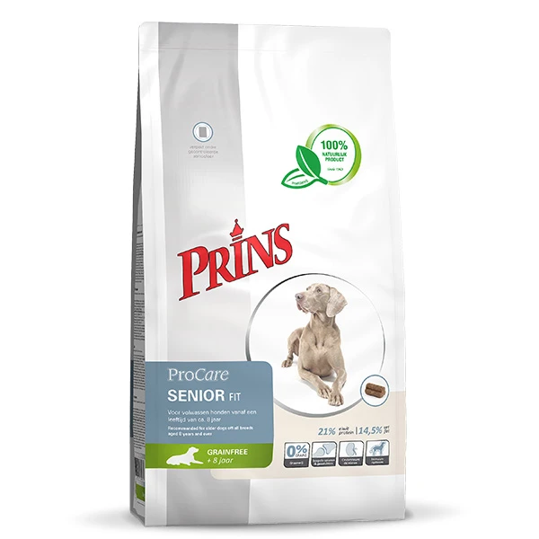 Prins Procare Senior Fit – Hondenvoer – 12 Kg Graanvrij 1 Prins Procare Senior Fit – Hondenvoer – 12 Kg Graanvrij