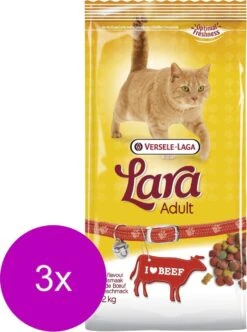 Lara Adult Rund – Kattenvoer – 3 X 2 Kg