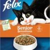 5x Felix Kattenvoer Senior Sensations 1 Kg