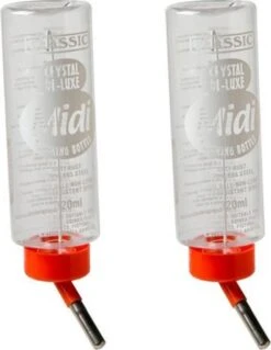 Konijnen Drinkfles 1,1 Liter Per 2 Stuks