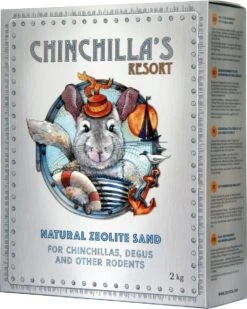 Chinchilla’s Resort – Natuurlijk Zeoliet Zand – Chinchilla – Knaagdier – Zand