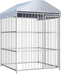 Medina Hondenkennel Voor Buiten Met Dak 150x150x200 Cm
