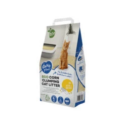 Duvo+ Eco Maïs Klontvormende Kattenbakvulling – 10kg / 16,37L